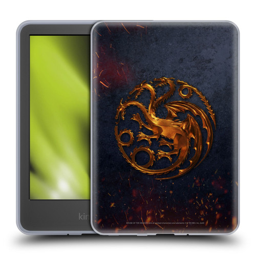 House Of The Dragon: Television Series Graphics Targaryen Emblem Soft Gel Case for Amazon Kindle 11th Gen 6in 2022