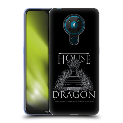House Of The Dragon: Television Series Graphics Iron Throne Soft Gel Case for Nokia 5.3