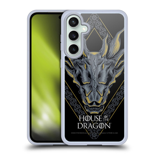 House Of The Dragon: Television Series Graphics Dragon Head Soft Gel Case for Samsung Galaxy S23 FE 5G