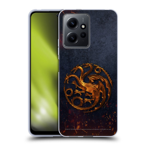 House Of The Dragon: Television Series Graphics Targaryen Emblem Soft Gel Case for Xiaomi Redmi Note 12 4G