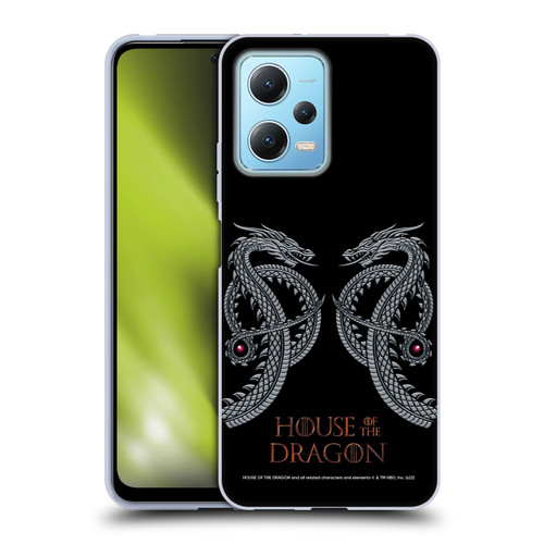 House Of The Dragon: Television Series Graphics Dragon Soft Gel Case for Xiaomi Redmi Note 12 5G