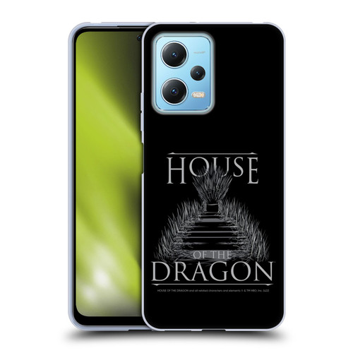 House Of The Dragon: Television Series Graphics Iron Throne Soft Gel Case for Xiaomi Redmi Note 12 5G