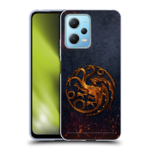 House Of The Dragon: Television Series Graphics Targaryen Emblem Soft Gel Case for Xiaomi Redmi Note 12 5G