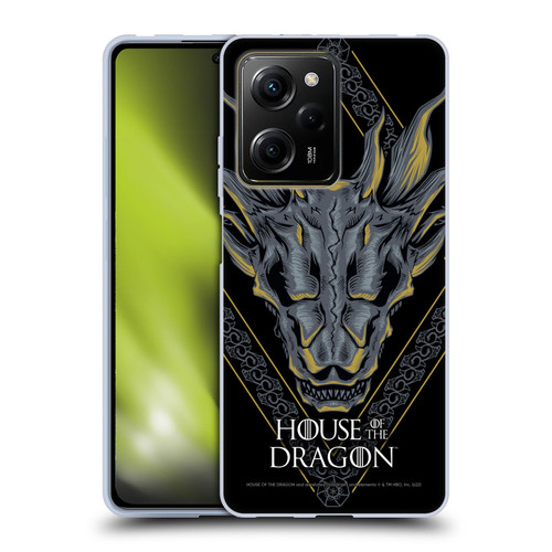 House Of The Dragon: Television Series Graphics Dragon Head Soft Gel Case for Xiaomi Redmi Note 12 Pro 5G