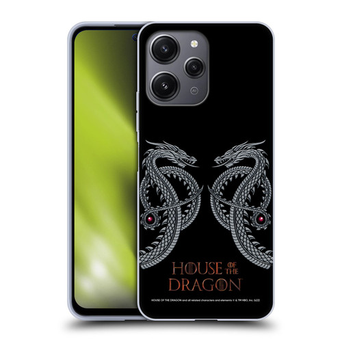 House Of The Dragon: Television Series Graphics Dragon Soft Gel Case for Xiaomi Redmi 12