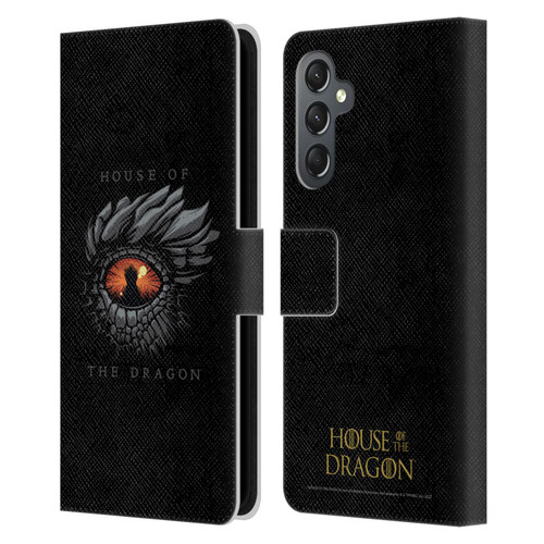 House Of The Dragon: Television Series Graphics Dragon Eye Leather Book Wallet Case Cover For Samsung Galaxy A25 5G