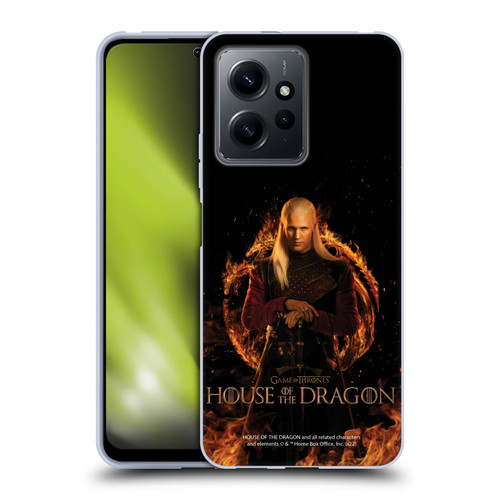 House Of The Dragon: Television Series Key Art Daemon Soft Gel Case for Xiaomi Redmi Note 12 4G