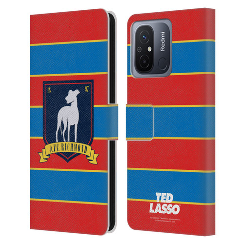 Ted Lasso Season 1 Graphics A.F.C Richmond Stripes Leather Book Wallet Case Cover For Xiaomi Redmi 12C
