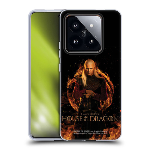 House Of The Dragon: Television Series Key Art Daemon Soft Gel Case for Xiaomi 14 Pro