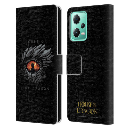 House Of The Dragon: Television Series Graphics Dragon Eye Leather Book Wallet Case Cover For Xiaomi Redmi Note 12 5G