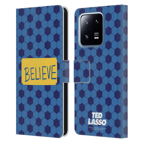 Ted Lasso Season 1 Graphics Believe Leather Book Wallet Case Cover For Xiaomi 13 Pro 5G