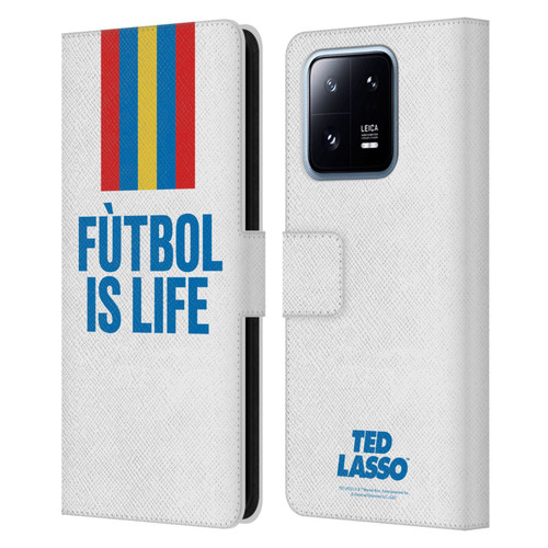 Ted Lasso Season 1 Graphics Futbol Is Life Leather Book Wallet Case Cover For Xiaomi 13 Pro 5G