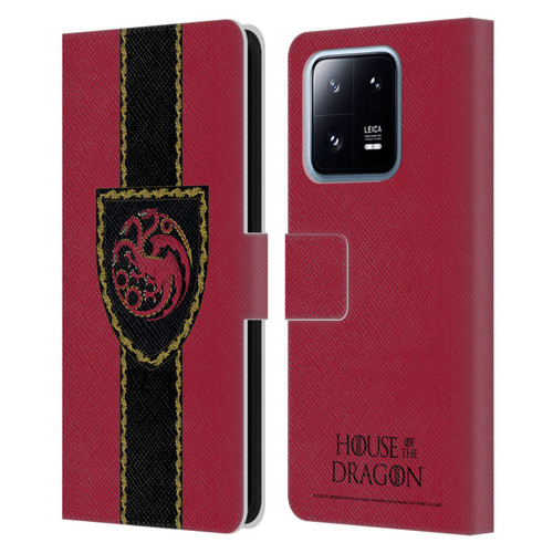 House Of The Dragon: Television Series Graphics Shield Leather Book Wallet Case Cover For Xiaomi 13 Pro 5G