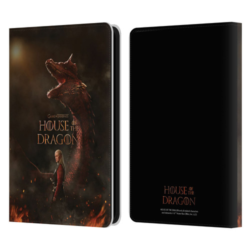 House Of The Dragon: Television Series Key Art Poster 2 Leather Book Wallet Case Cover For Amazon Kindle 11th Gen 6in 2022