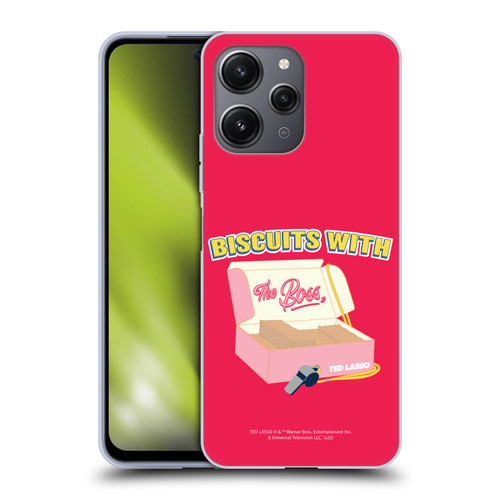 Ted Lasso Season 1 Graphics Biscuits With The Boss Soft Gel Case for Xiaomi Redmi 12