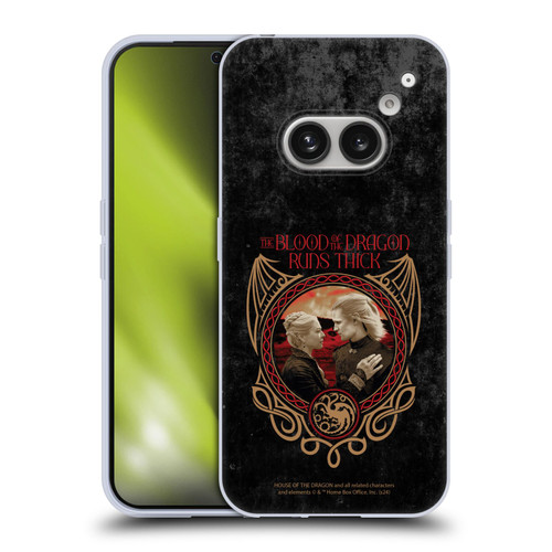 House Of The Dragon: Television Series Season 2 Graphics Blood Of The Dragon Soft Gel Case for Nothing Phone (2a)