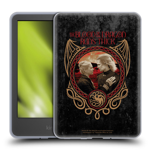House Of The Dragon: Television Series Season 2 Graphics Blood Of The Dragon Soft Gel Case for Amazon Kindle 11th Gen 6in 2022
