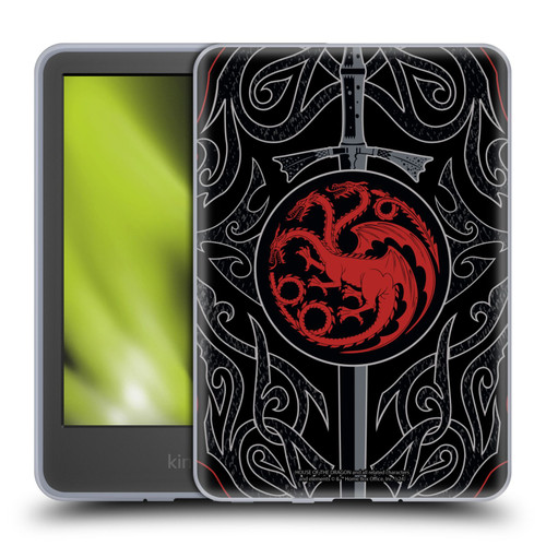 House Of The Dragon: Television Series Season 2 Graphics Daemon Targaryen Sword Soft Gel Case for Amazon Kindle 11th Gen 6in 2022