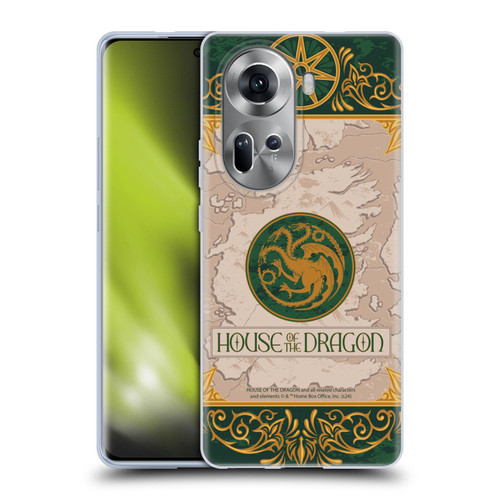 House Of The Dragon: Television Series Season 2 Graphics Targaryen Seven Kingdoms Soft Gel Case for OPPO Reno11