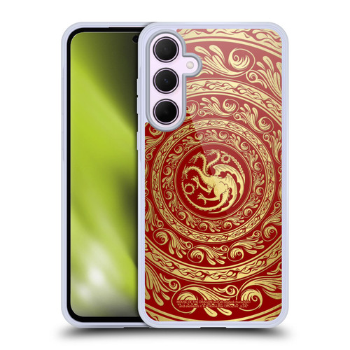 House Of The Dragon: Television Series Season 2 Graphics Targaryen Logo Soft Gel Case for Samsung Galaxy A35 5G