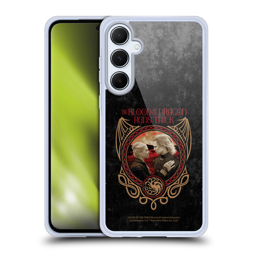 House Of The Dragon: Television Series Season 2 Graphics Blood Of The Dragon Soft Gel Case for Samsung Galaxy A55 5G