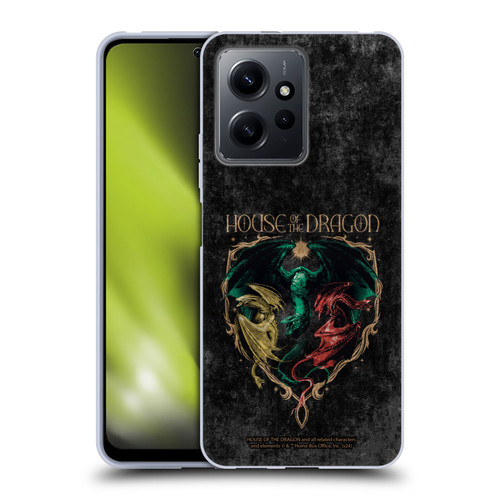 House Of The Dragon: Television Series Season 2 Graphics Dragons Soft Gel Case for Xiaomi Redmi Note 12 4G