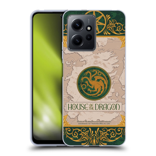 House Of The Dragon: Television Series Season 2 Graphics Targaryen Seven Kingdoms Soft Gel Case for Xiaomi Redmi Note 12 4G