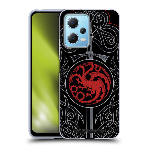 House Of The Dragon: Television Series Season 2 Graphics Daemon Targaryen Sword Soft Gel Case for Xiaomi Redmi Note 12 5G