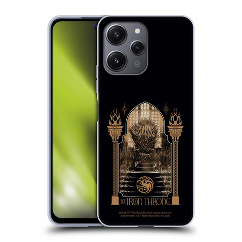 House Of The Dragon: Television Series Season 2 Graphics The Iron Throne Soft Gel Case for Xiaomi Redmi 12