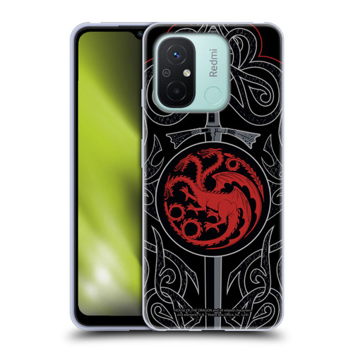 House Of The Dragon: Television Series Season 2 Graphics Daemon Targaryen Sword Soft Gel Case for Xiaomi Redmi 12C