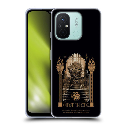 House Of The Dragon: Television Series Season 2 Graphics The Iron Throne Soft Gel Case for Xiaomi Redmi 12C