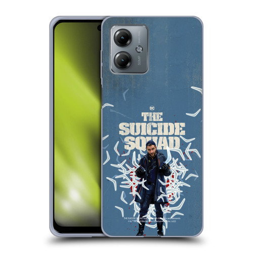 The Suicide Squad 2021 Character Poster Captain Boomerang Soft Gel Case for Motorola Moto G14