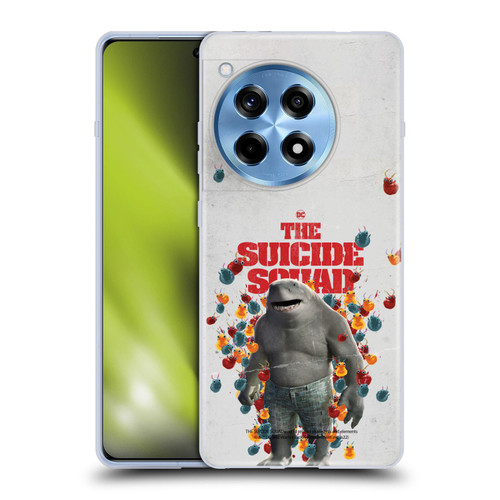 The Suicide Squad 2021 Character Poster King Shark Soft Gel Case for OnePlus 12R