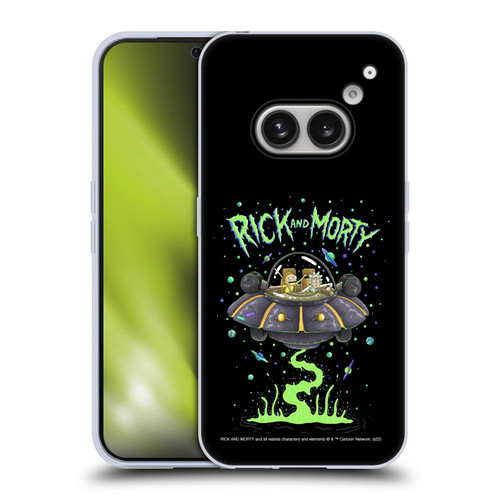 Rick And Morty Season 1 & 2 Graphics The Space Cruiser Soft Gel Case for Nothing Phone (2a)