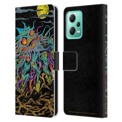 Rick And Morty Season 1 & 2 Graphics The Dunrick Horror Leather Book Wallet Case Cover For Xiaomi Redmi Note 12 5G