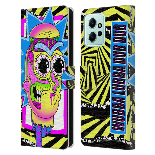 Rick And Morty Season 1 & 2 Graphics Rick Leather Book Wallet Case Cover For Xiaomi Redmi 12