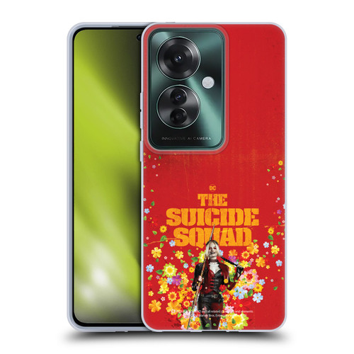 The Suicide Squad 2021 Character Poster Harley Quinn Soft Gel Case for OPPO Reno11 F 5G / F25 Pro 5G