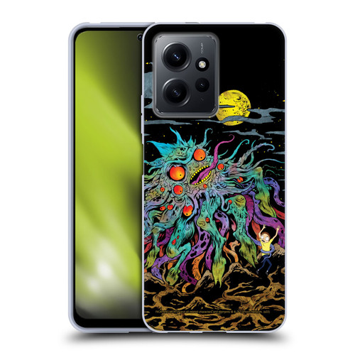 Rick And Morty Season 1 & 2 Graphics The Dunrick Horror Soft Gel Case for Xiaomi Redmi Note 12 4G