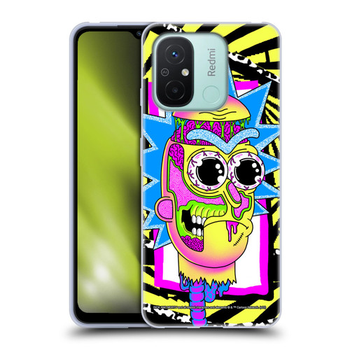 Rick And Morty Season 1 & 2 Graphics Rick Soft Gel Case for Xiaomi Redmi 12C