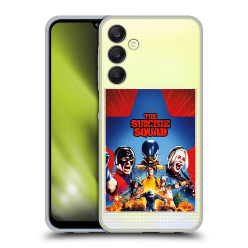 The Suicide Squad 2021 Character Poster Group Soft Gel Case for Samsung Galaxy A25 5G