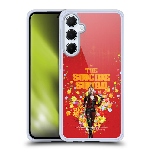 The Suicide Squad 2021 Character Poster Harley Quinn Soft Gel Case for Samsung Galaxy A55 5G