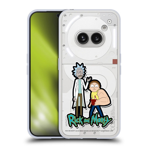 Rick And Morty Season 3 Character Art Rick and Morty Soft Gel Case for Nothing Phone (2a)