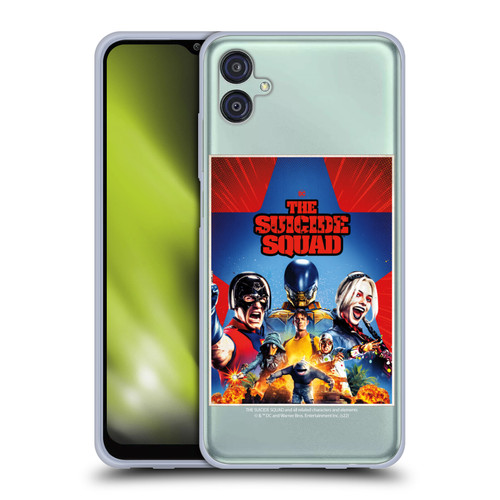 The Suicide Squad 2021 Character Poster Group Soft Gel Case for Samsung Galaxy M04 5G / A04e