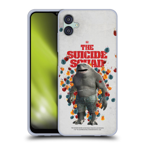 The Suicide Squad 2021 Character Poster King Shark Soft Gel Case for Samsung Galaxy M04 5G / A04e
