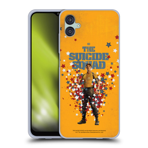 The Suicide Squad 2021 Character Poster Rick Flag Soft Gel Case for Samsung Galaxy M04 5G / A04e