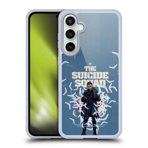 The Suicide Squad 2021 Character Poster Captain Boomerang Soft Gel Case for Samsung Galaxy S23 FE 5G