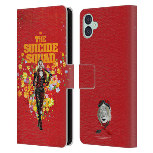 The Suicide Squad 2021 Character Poster Harley Quinn Leather Book Wallet Case Cover For Samsung Galaxy M04 5G / A04e