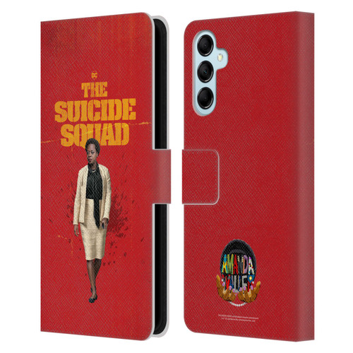 The Suicide Squad 2021 Character Poster Amanda Waller Leather Book Wallet Case Cover For Samsung Galaxy M14 5G