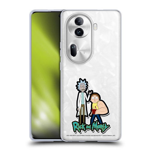 Rick And Morty Season 3 Character Art Rick and Morty Soft Gel Case for OPPO Reno11 Pro