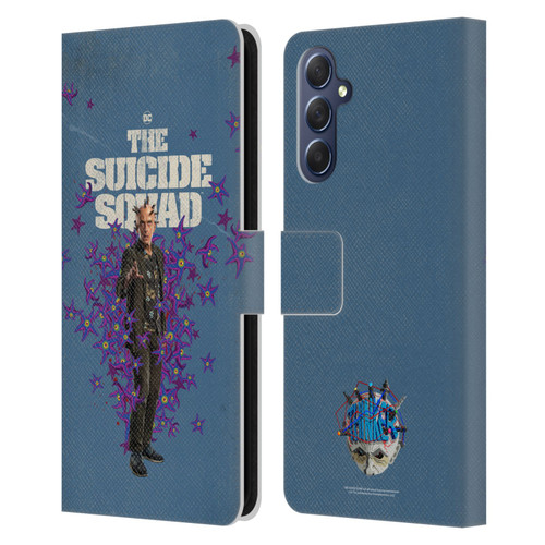 The Suicide Squad 2021 Character Poster Thinker Leather Book Wallet Case Cover For Samsung Galaxy M54 5G